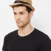 Men The Beach Company Hats | Fedora Beach Hat - Khaki