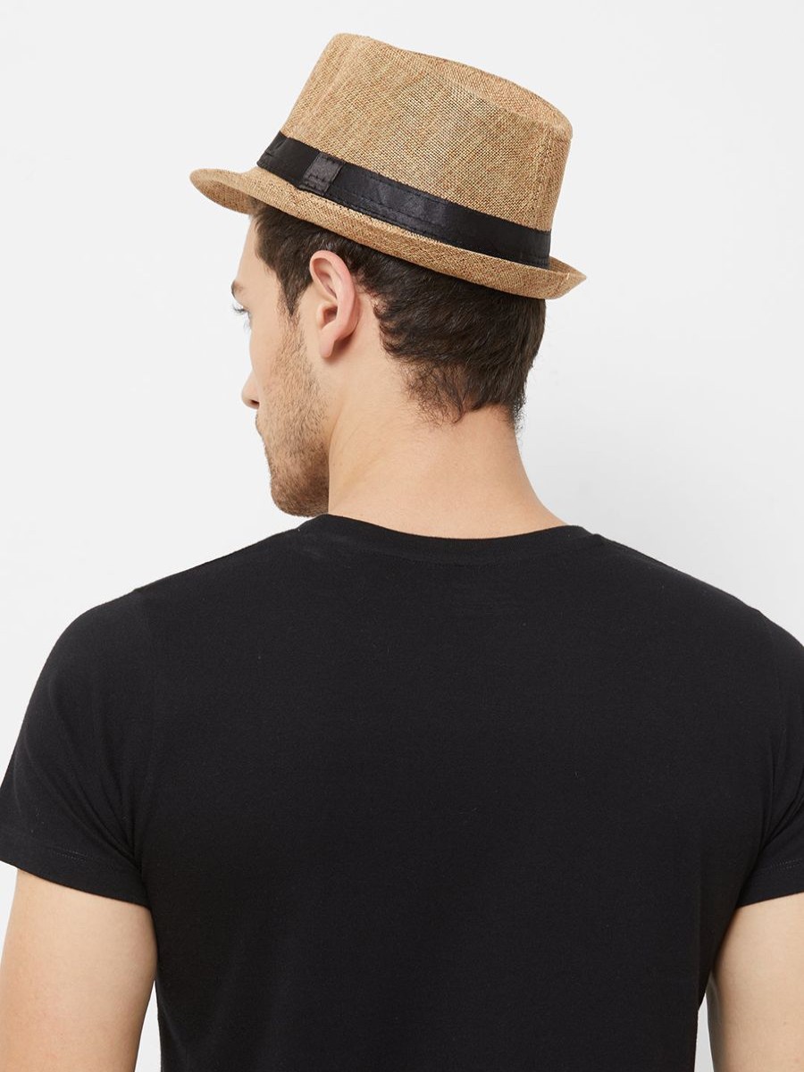 Men The Beach Company Hats | Fedora Beach Hat - Khaki