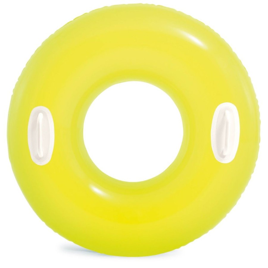 Kids The Beach Company Pool Floats & Games | Yellow Neon Pool Tube