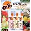 Women Malibu Sun Suncare | Lipbalm Watermelon/Vanilla/Tropical 3-Pack