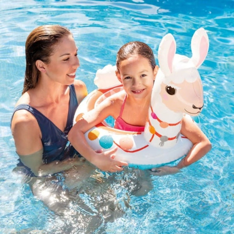 Kids The Beach Company Pool Floats & Games | Llama Swim Ring