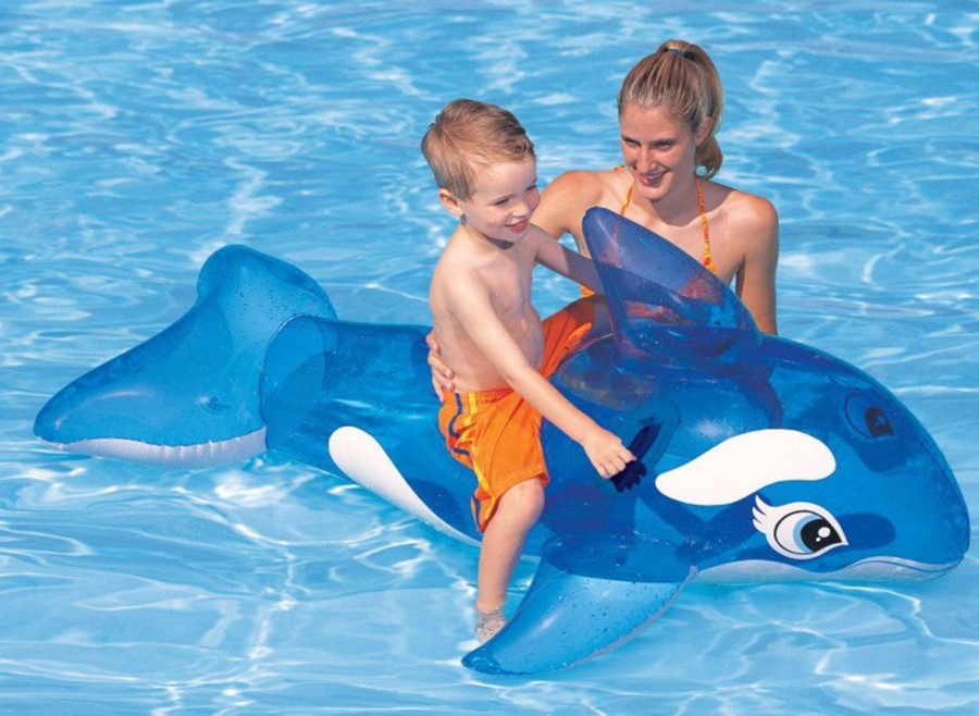 Kids The Beach Company Pool Floats & Games | Lil' Whale Ride-On