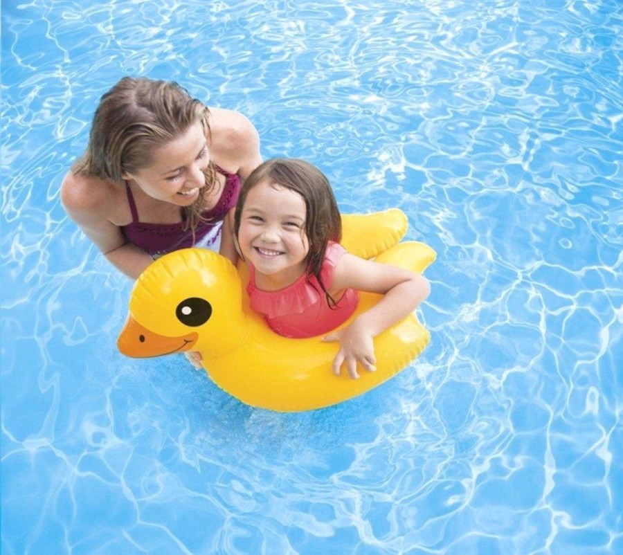 Kids The Beach Company Pool Floats & Games | Duck Split Swim Ring