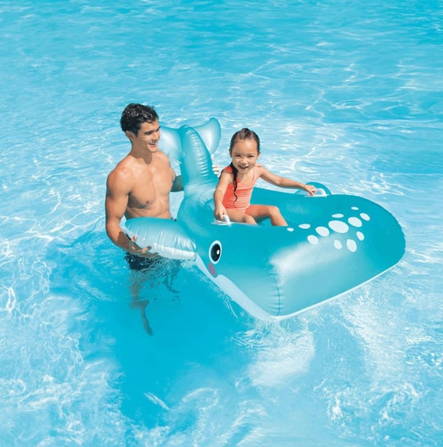 Kids The Beach Company Pool Floats & Games | Whale Ride-On