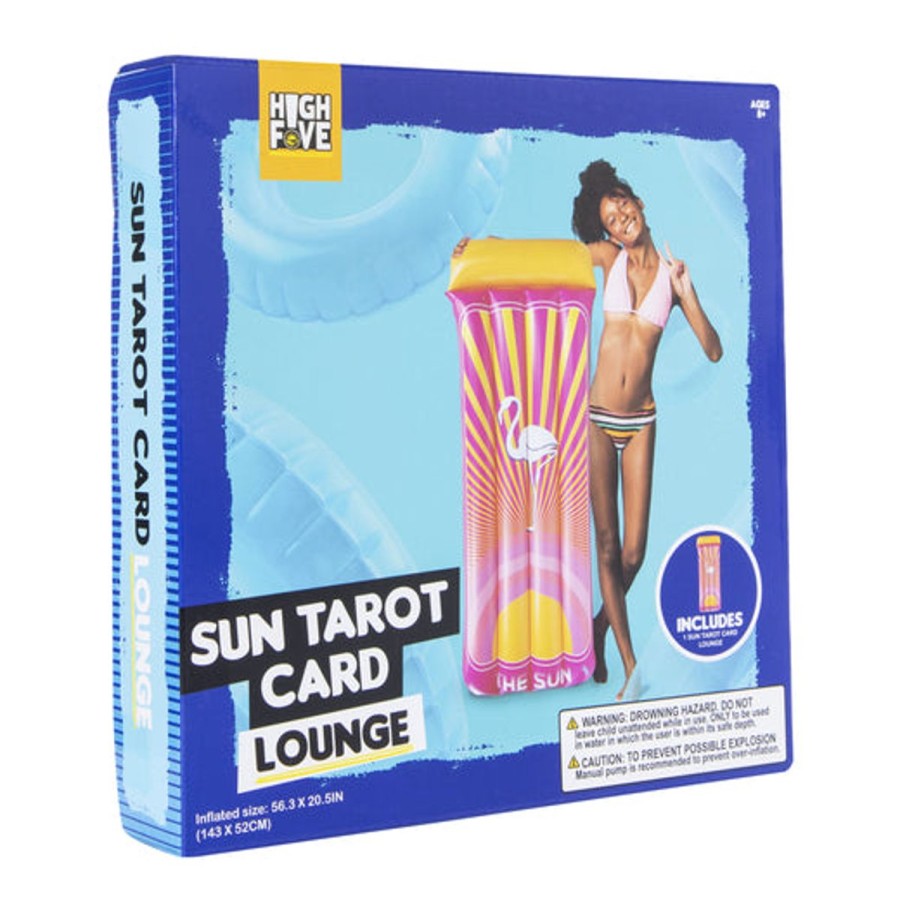 Kids HIGHFIVE Pool Floats & Games | Sun Tarot Card Lounger