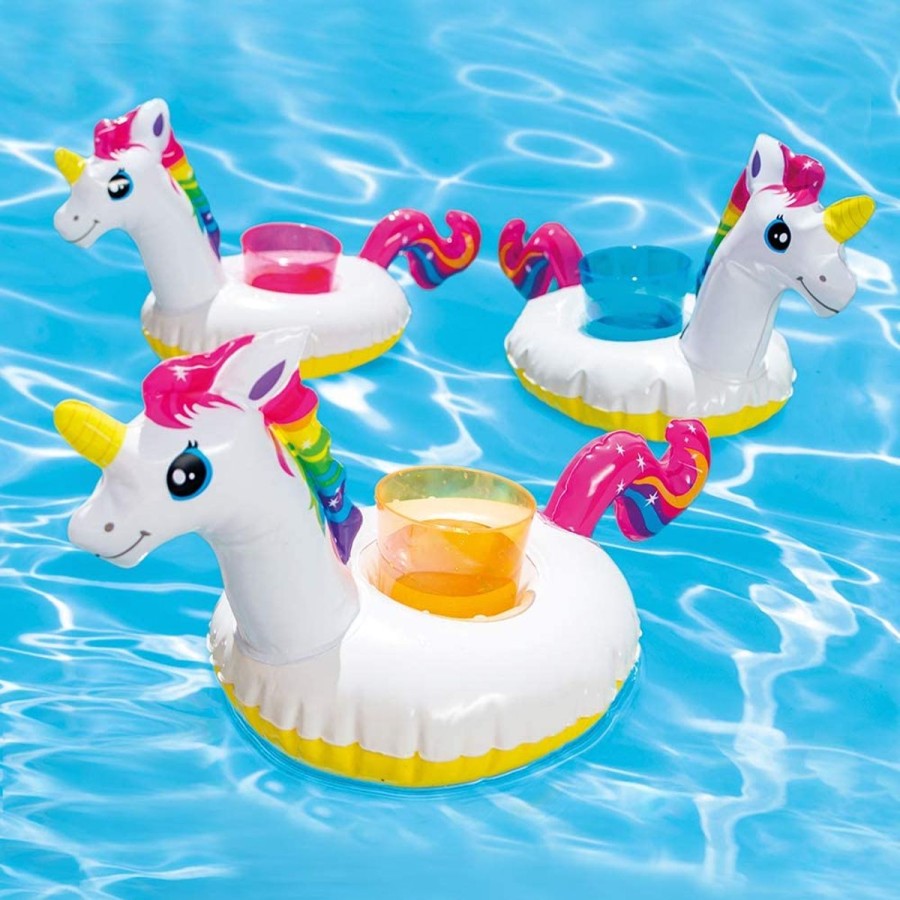 Pool Fun The Beach Company | Unicorn Inflatable Drink Holders (Pack Of 3)