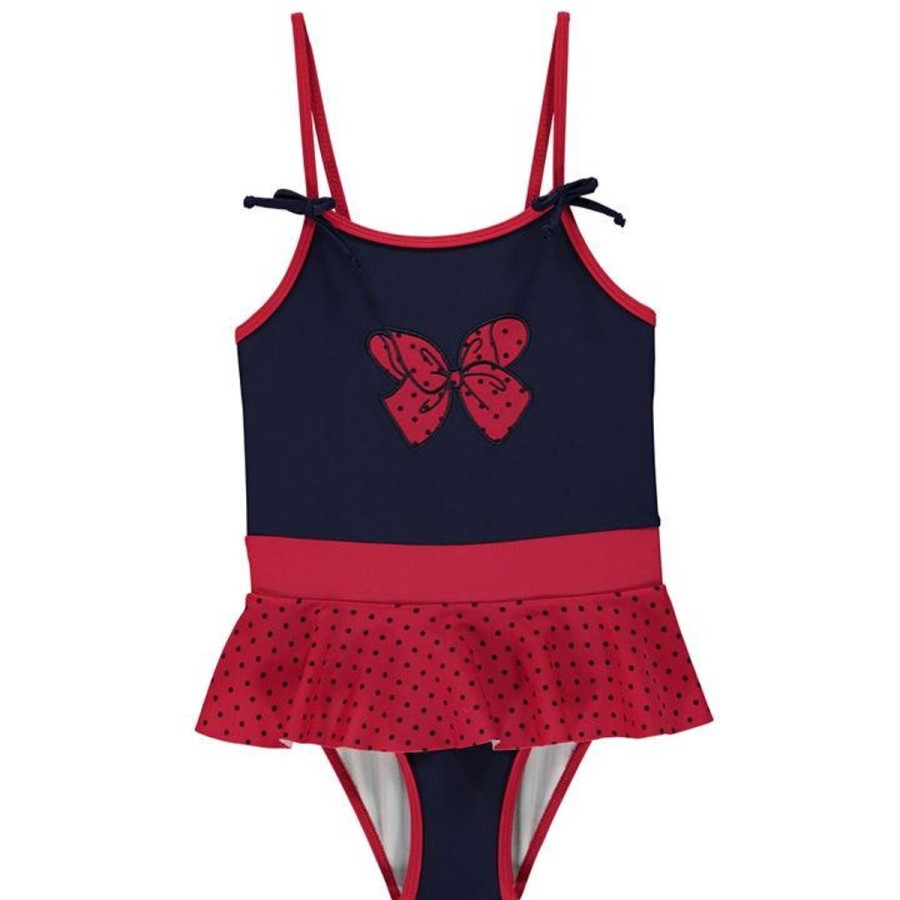 Kids The Beach Company Swimsuits For Toddlers | Bow Infant Swimsuit Red