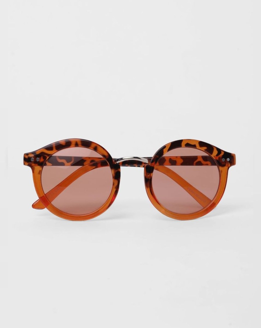 Women Vero Moda Sunglasses | Brown Animal Print Sunglasses