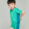 Kids Speedo Swimsuits For Toddlers | Speedo Croc Float Suit Cosmos/Emerald/Aqua Mint