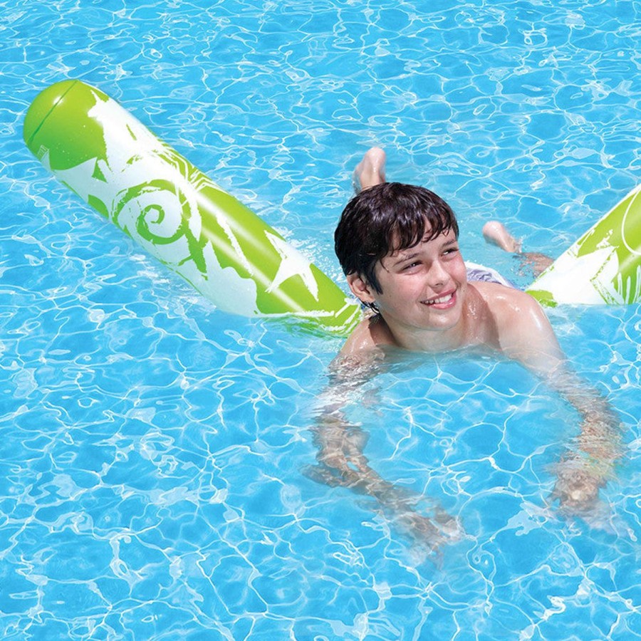 Kids Poolmaster Pool Floats & Games | Graffiti Fun Noodle (Inflatable) - Green