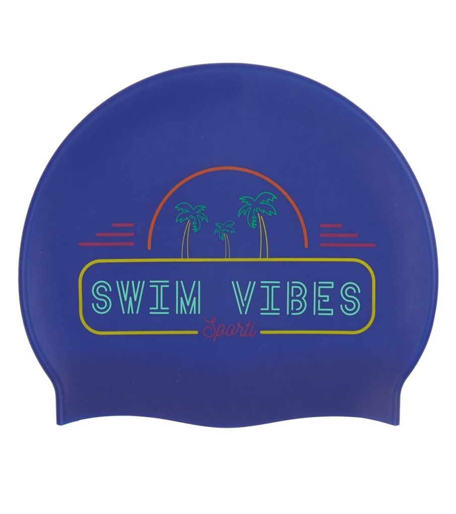 Swim Equipment Sporti | Silicone Swim Cap Miami Vibes