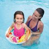 Kids The Beach Company Swim Rings & Seats | Ocean Reef Transparent Rings White