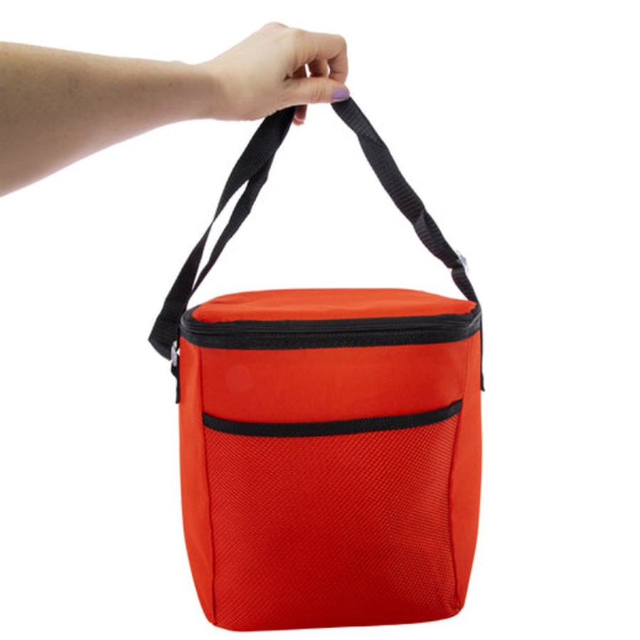 Women HIGHFIVE Bags & Totes | Collapsible 18-Can Cooler Tote Bag Red