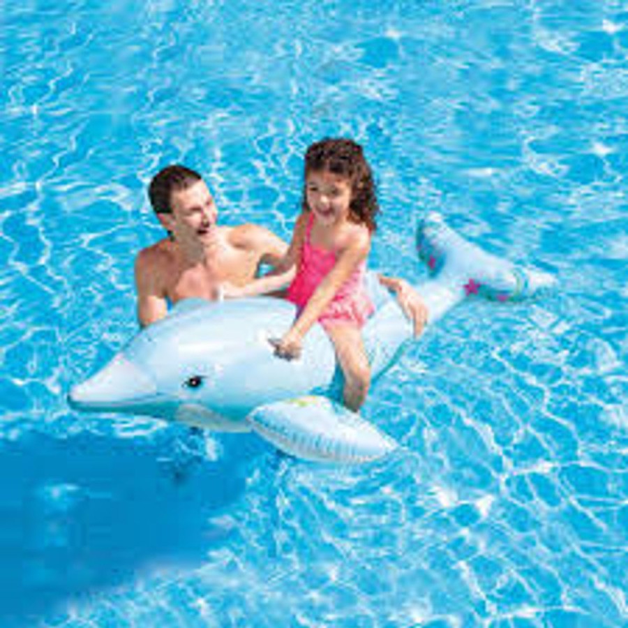 Kids The Beach Company Pool Floats & Games | Dolphin Ride-On