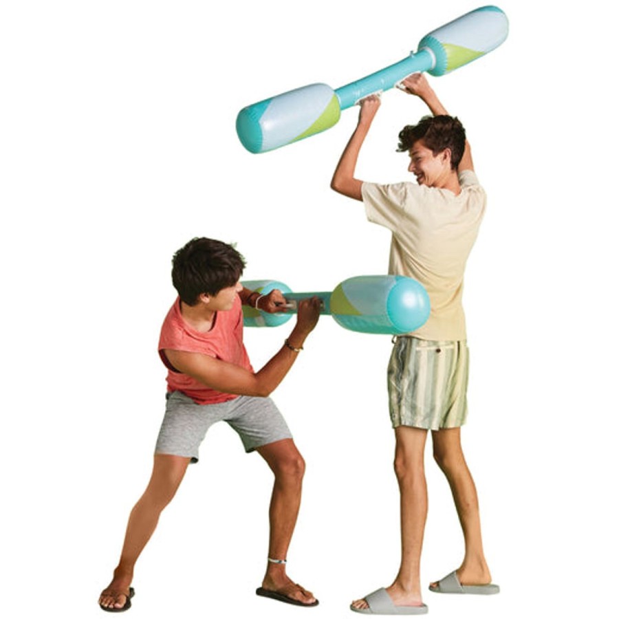 Kids HIGHFIVE Pool Floats & Games | Inflatable Battle Game Set With Batons