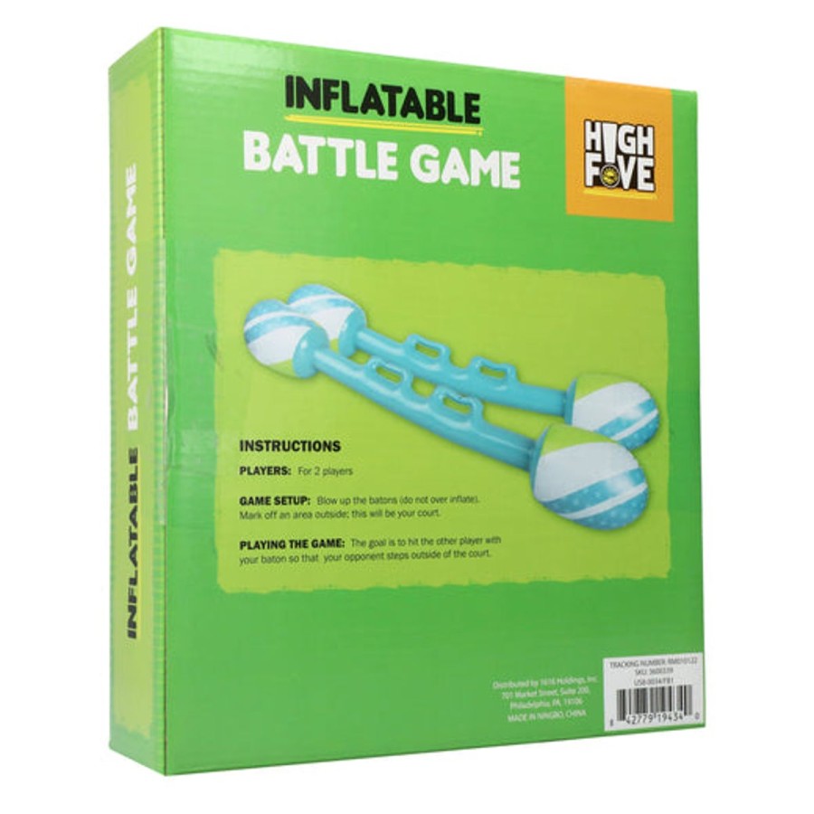 Kids HIGHFIVE Pool Floats & Games | Inflatable Battle Game Set With Batons