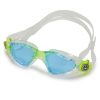 Kids Aqua Sphere Swimming Goggles | Kayenne Junior Swim Goggles Translucent/Bright Green