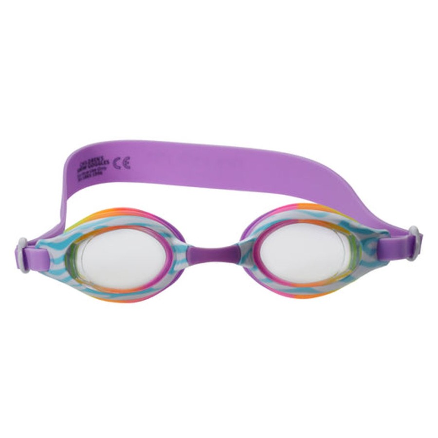 Kids HIGHFIVE Swimming Goggles | Aqua2Ude™ Anti-Fog Swim Goggles Zebra