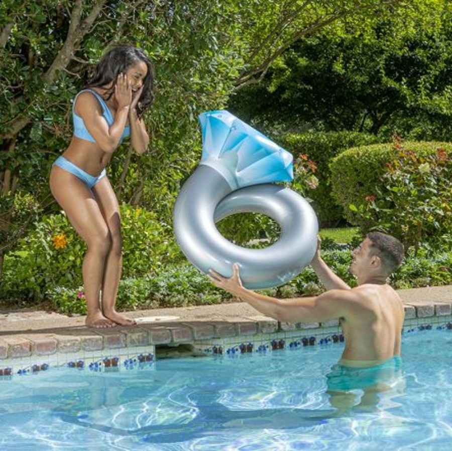 Pool Fun Poolmaster | Inflatable 35" Diamond Split Ring