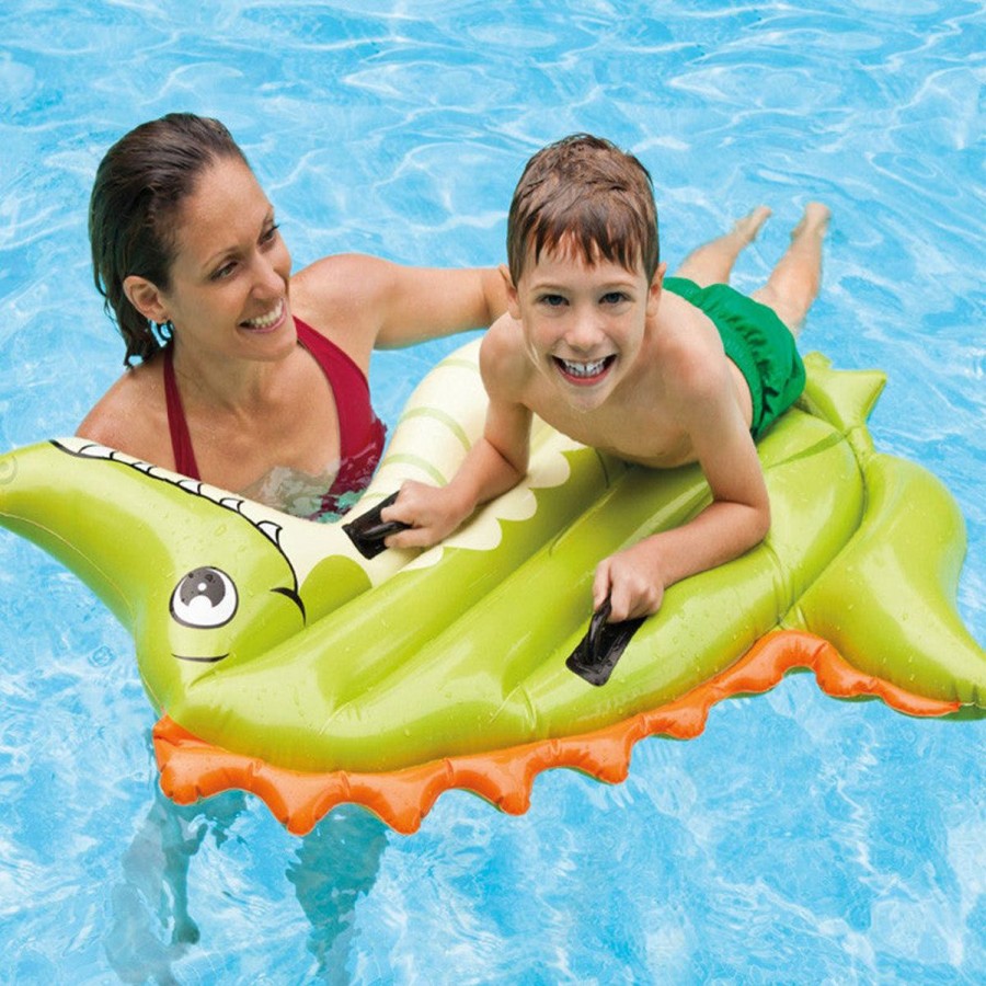 Kids The Beach Company Pool Floats & Games | Crocodile Floating Mattress