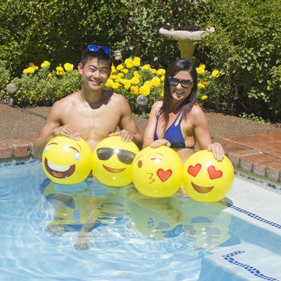 Pool Fun Poolmaster | 16″ Expressions Play Ball (Set Of 4)