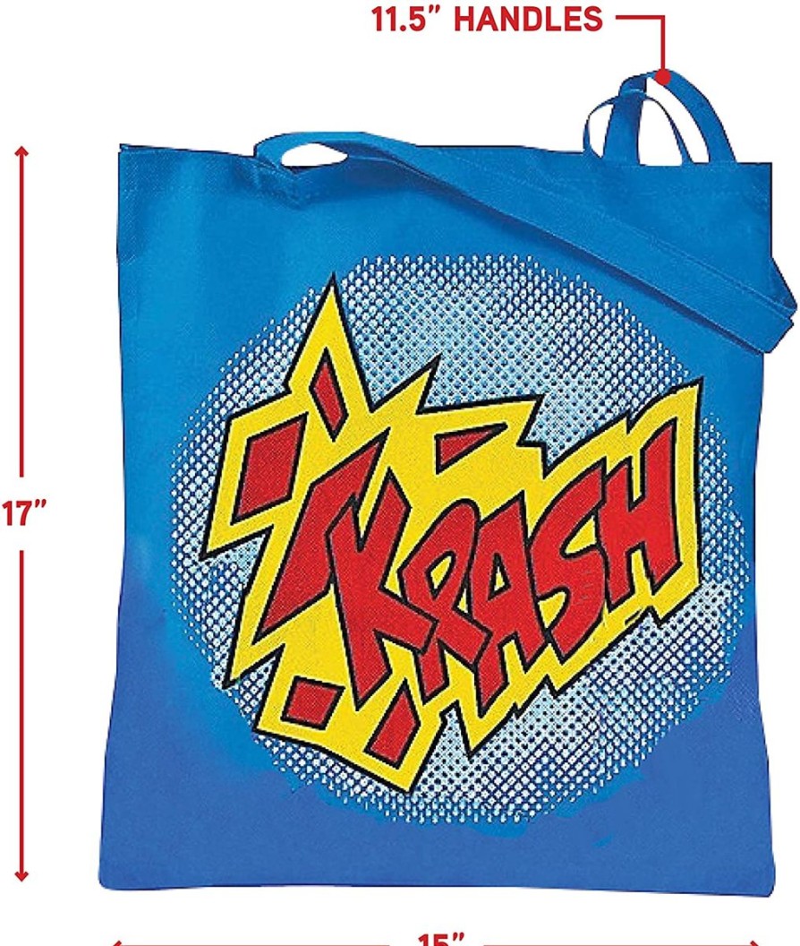 Pool Fun The Beach Company | Superhero Tote Bags (Set Of 4)