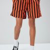 Men Forever21 Swimwear And Board Shorts | Stripe Swim Shorts Multi