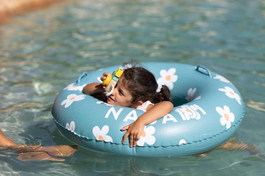 Pool Fun NABAIJI | Daisy Pool Ring With Comfort Grips Blue