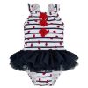 Kids Mothercare Swimsuits For Toddlers | Stripe Tutu Swimsuit Ladybird