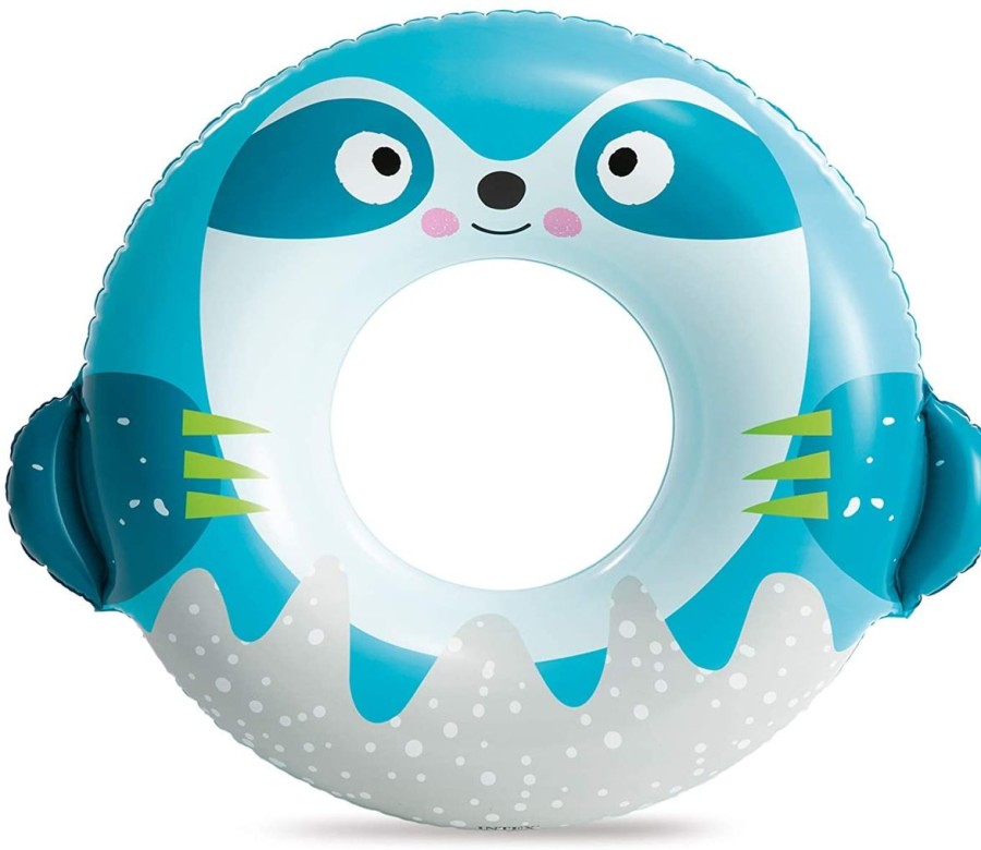 Kids The Beach Company Swim Rings & Seats | Blue Sloth Ring