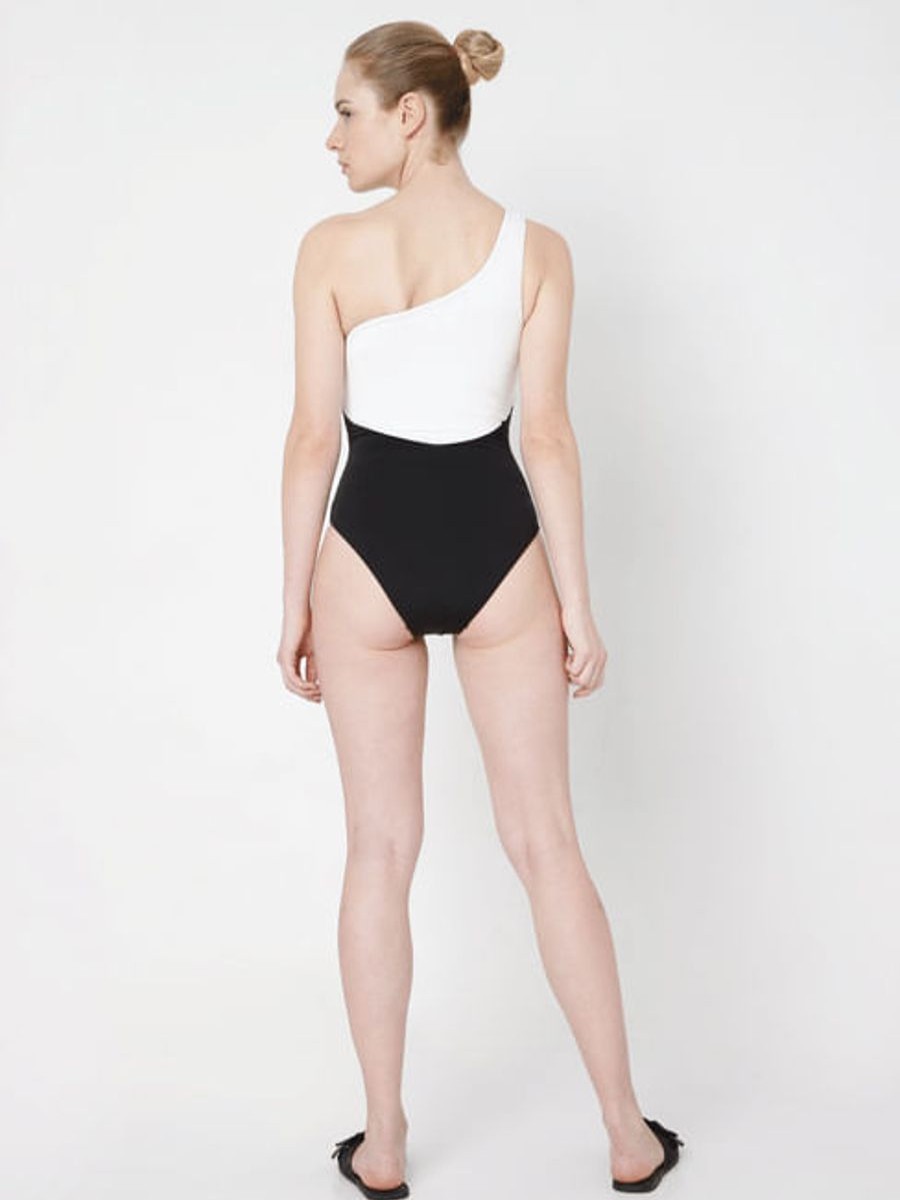 Women Vero Moda Swimwear | Color Block Swimsuit