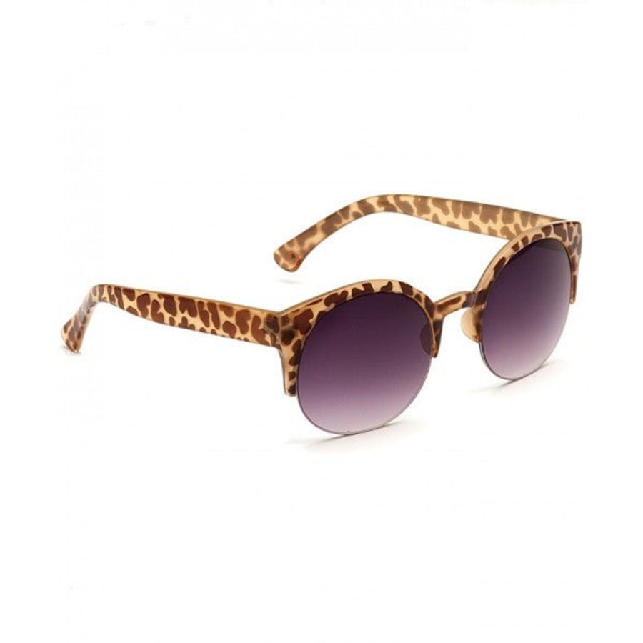 Women South Beach Sunglasses | Horizon Cat Eye Sunglasses Leopard