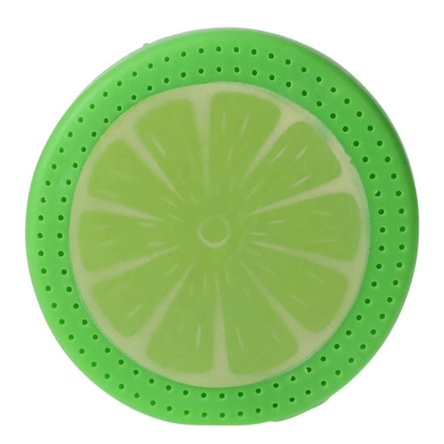 Kids HIGHFIVE Pool Floats & Games | Lime Slice Drencher Disc Green