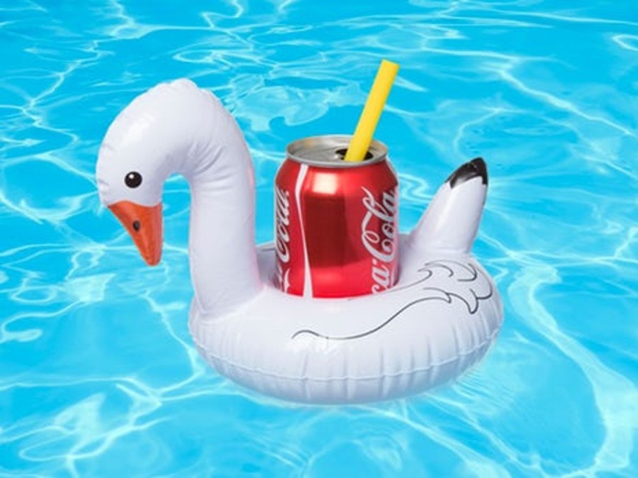 Pool Fun The Beach Company | Inflatable Swan Drink Holder (Pack Of 3)