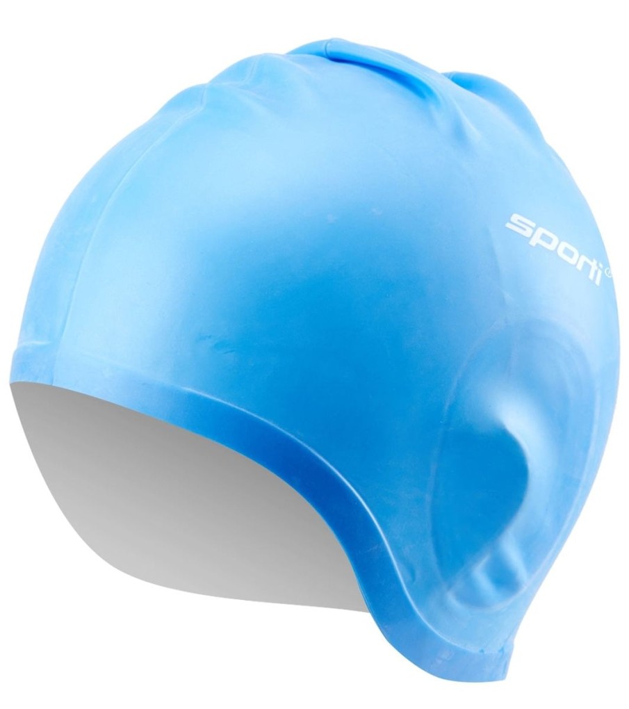 Swim Equipment Sporti | Sporti Silicone Ear Swim Cap Royal