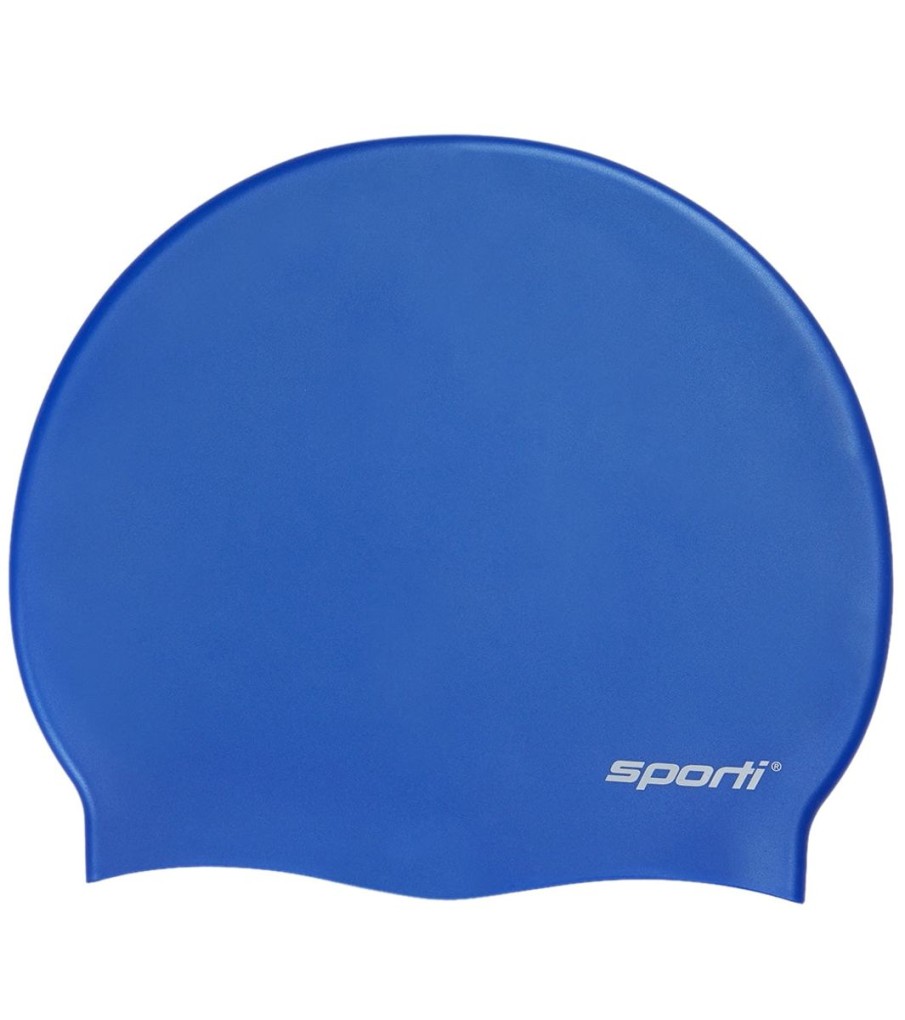 Swim Equipment Sporti | Sporti Silicone Swim Cap New Royal