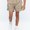 Men Forever21 Swimwear And Board Shorts | Stripe Swim Shorts Multi