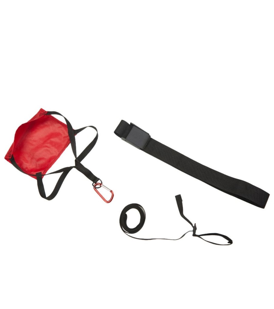 Swim Equipment ONEswim | Parachute Kit With Quick Change Carabiner Red