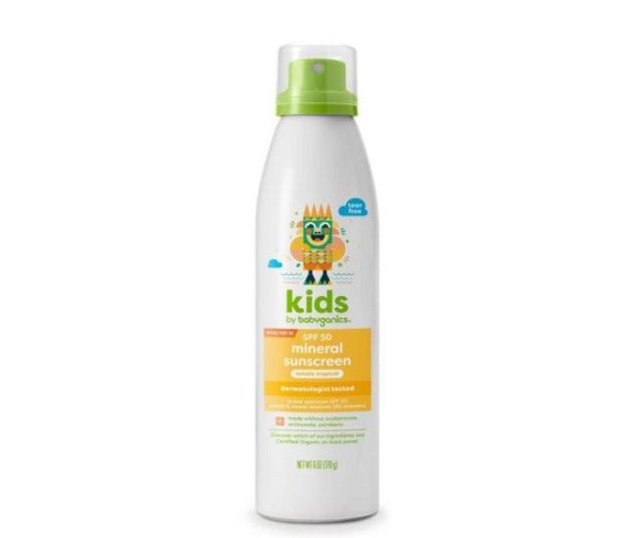 Kids Babyganics Suncare For Kids | Babyganics Kid'S Mineral Sunscreen Spray - Spf 50 - 170Ml