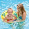 Kids The Beach Company Swim Rings & Seats | Ocean Reef Transparent Ring Yellow