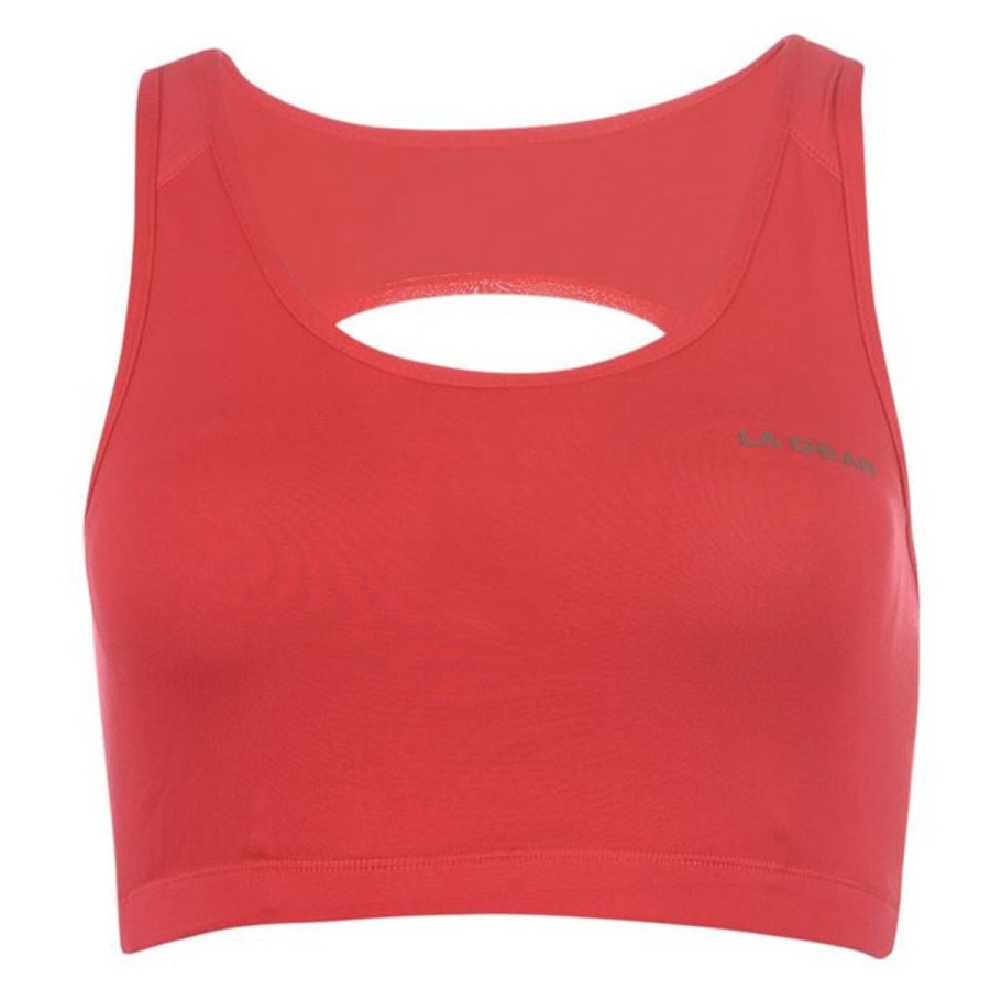 Women L.A. Gear Activewear | Crop Bra Top Pink