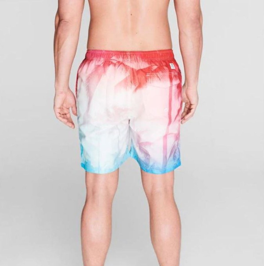 Men SoulCal Swimwear And Board Shorts | Multi Palm Swim Shorts