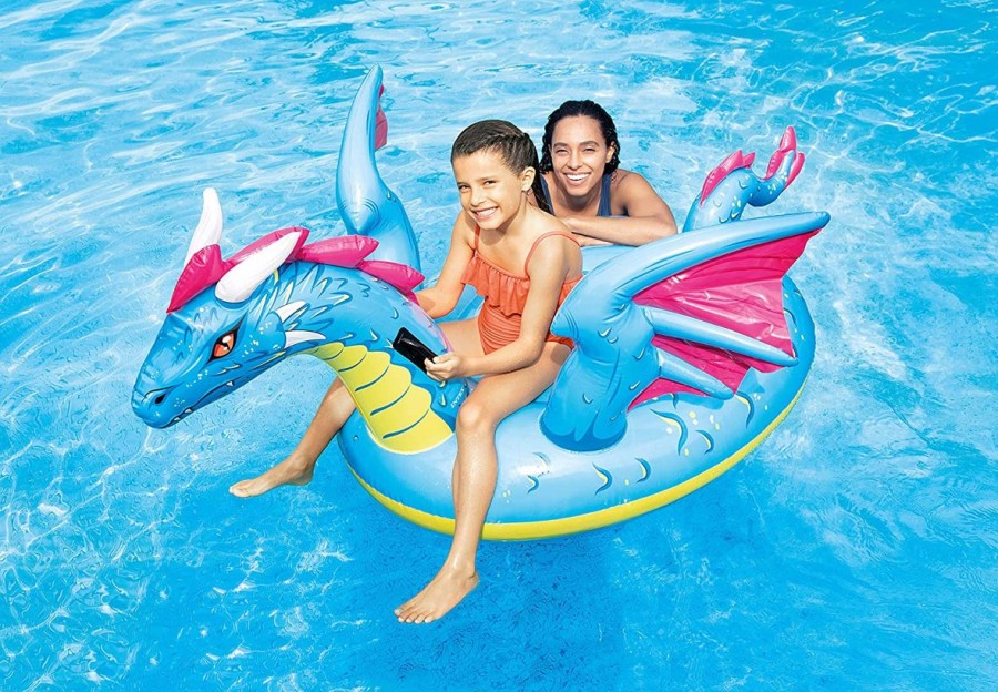 Kids The Beach Company Pool Floats & Games | Dragon Ride-On