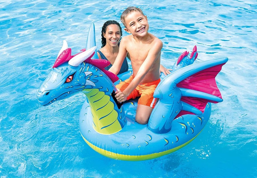 Kids The Beach Company Pool Floats & Games | Dragon Ride-On