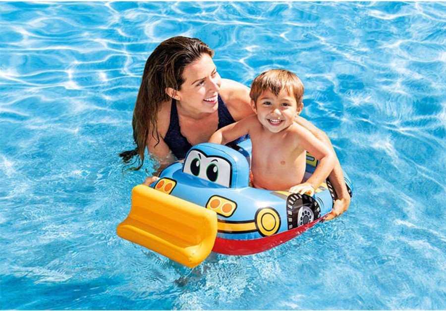 Kids The Beach Company Pool Floats & Games | Lil' Bulldozer See-Me-Sit Pool Rider