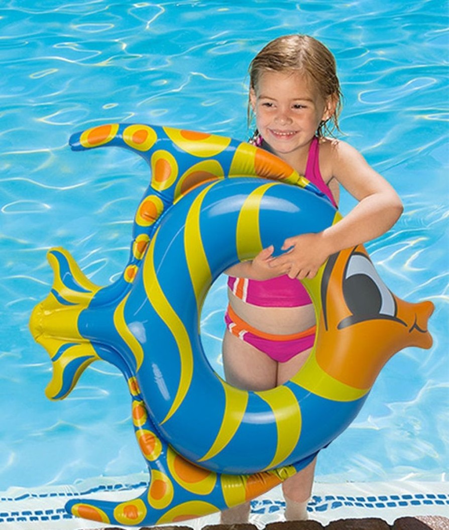 Kids Poolmaster Pool Floats & Games | Fish Tube Blue