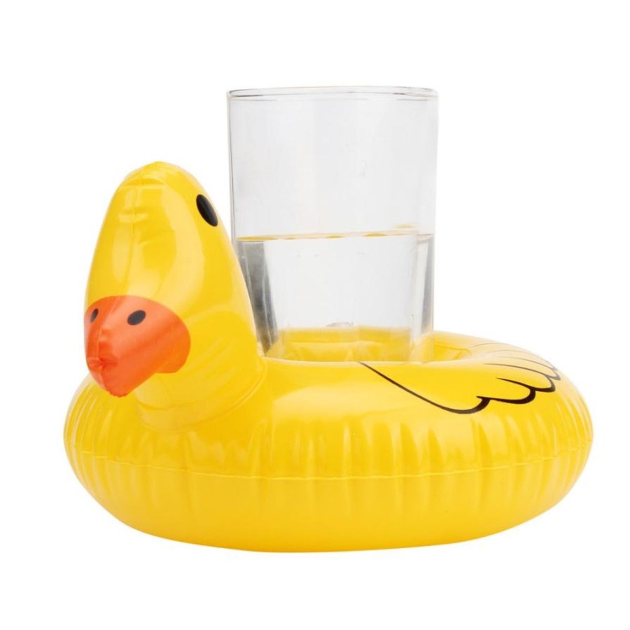 Pool Fun The Beach Company | Duck Inflatable Drink Holder (Pack Of 2)