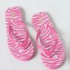 Women ONLY | Pink Printed Flip Flops Sugar Plum