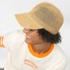 Women ONLY Beach Hats | Mesh Cap Brown