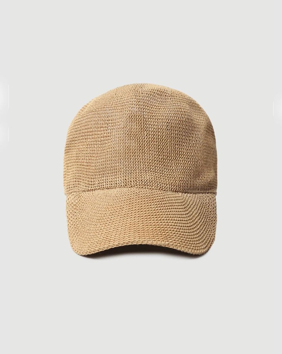 Women ONLY Beach Hats | Mesh Cap Brown